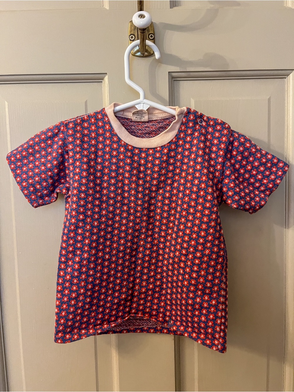 Vintage Sterntex Floral Print Top